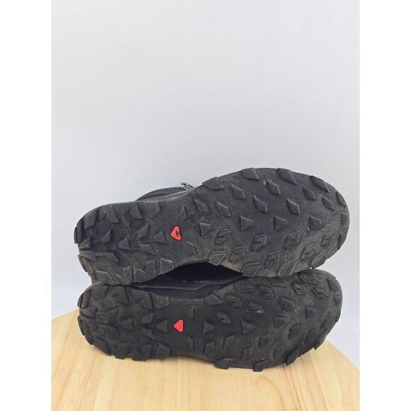 Salomon Outline Mid GTX 404844 Black Waterproof Hiking Boots Women’s Size 7 - Picture 7 of 8